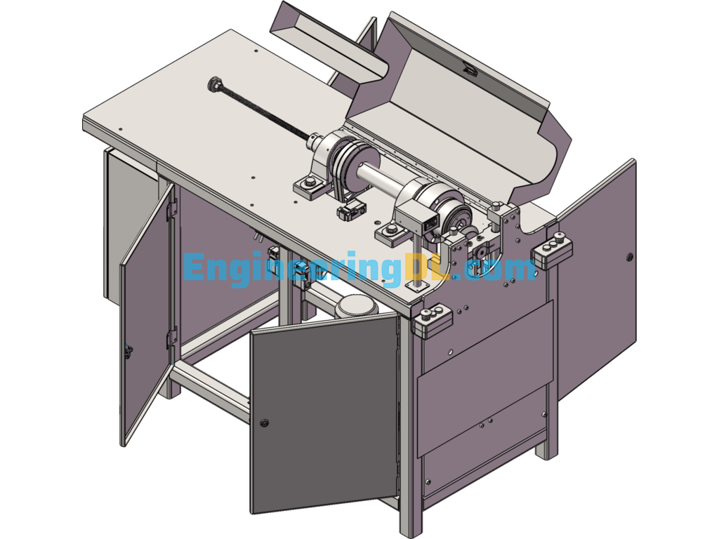 Buckling Machine SolidWorks, 3D Exported Free Download