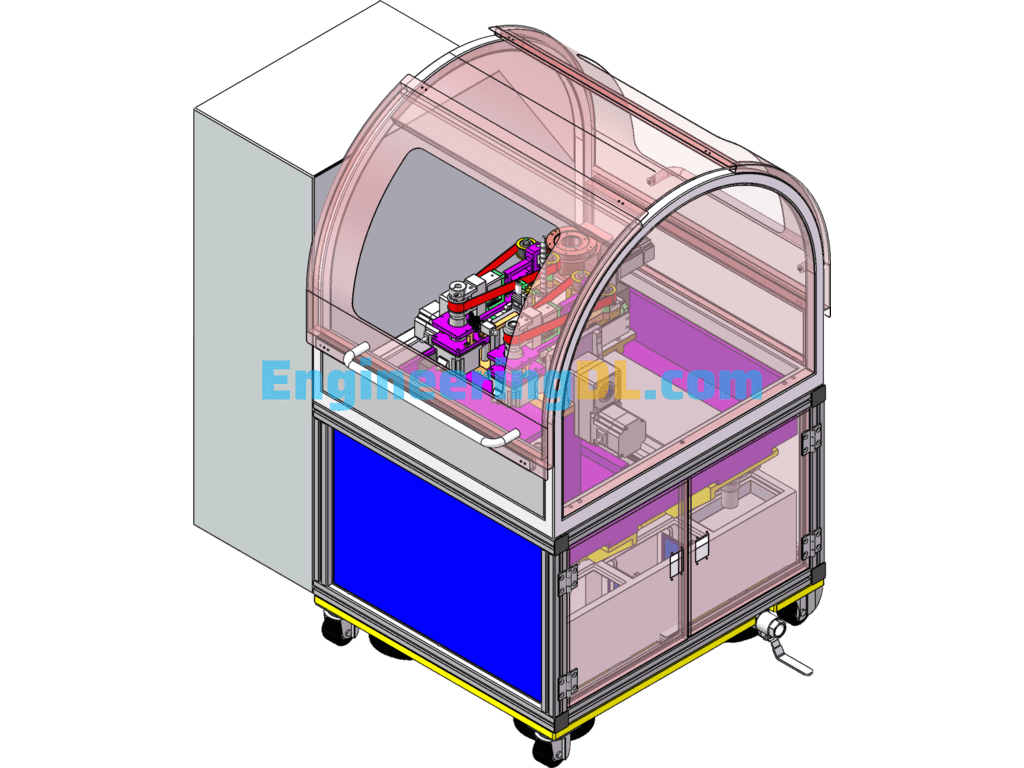 Polishing Special Machine SolidWorks Free Download