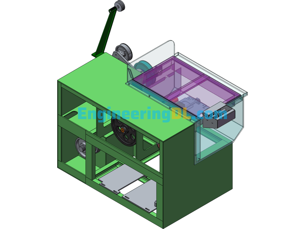 Wire Drawing Machine SolidWorks Free Download