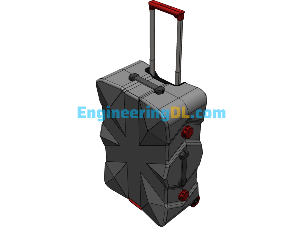 Trolley Case SolidWorks Free Download