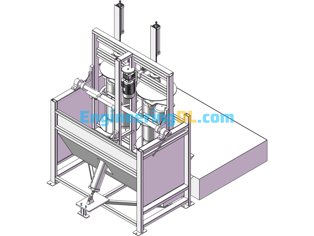 Enamel Equipment SolidWorks, 3D Exported Free Download