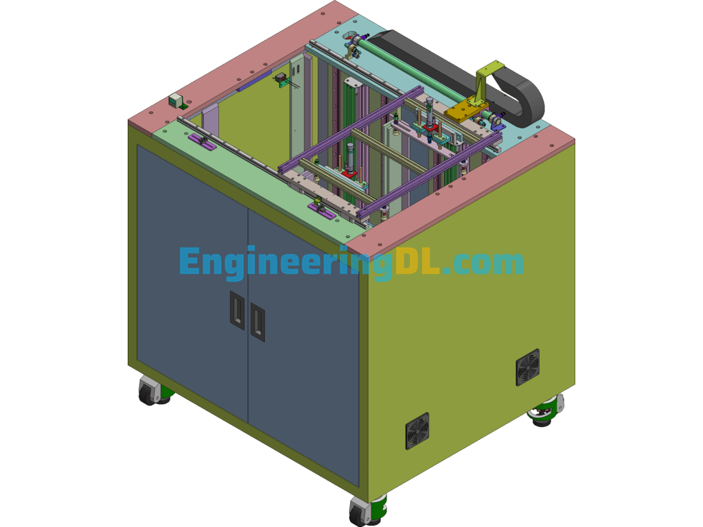 Pendulum (Tray) Tray Loading Equipment 3D Exported Free Download