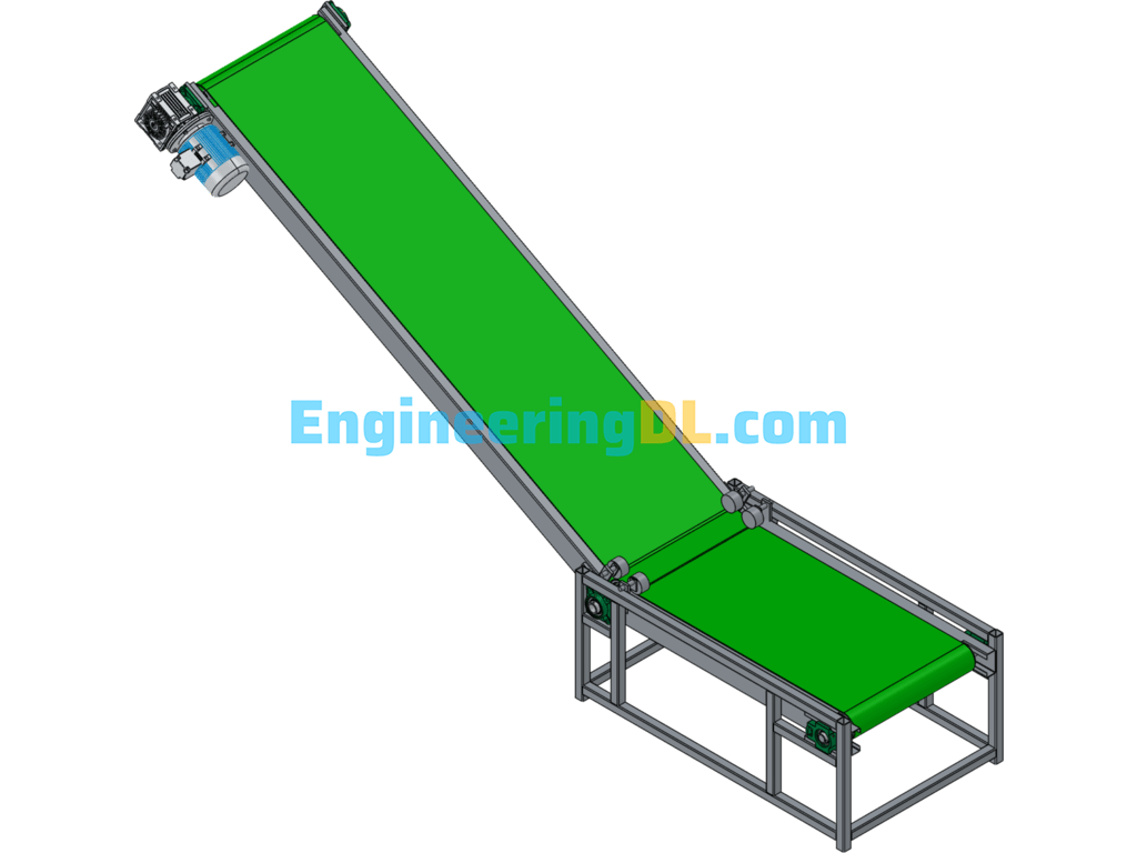 Swing Belt Machine Pitch Belt Machine Climbing Belt Machine SolidWorks, 3D Exported Free Download