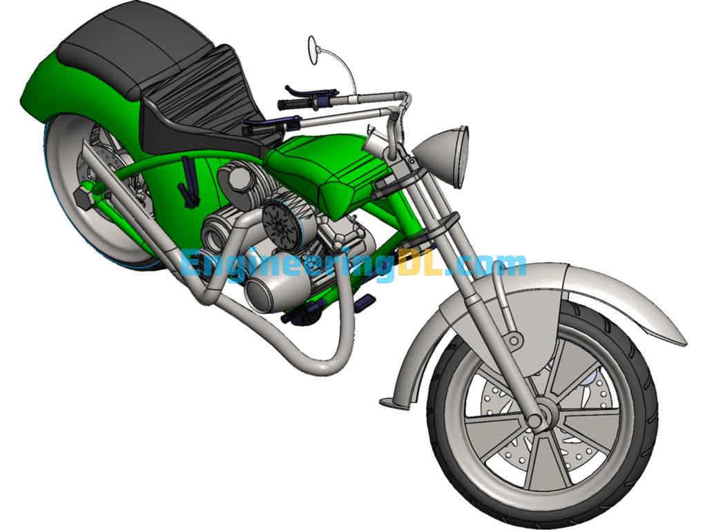 Motorcycles SolidWorks Free Download