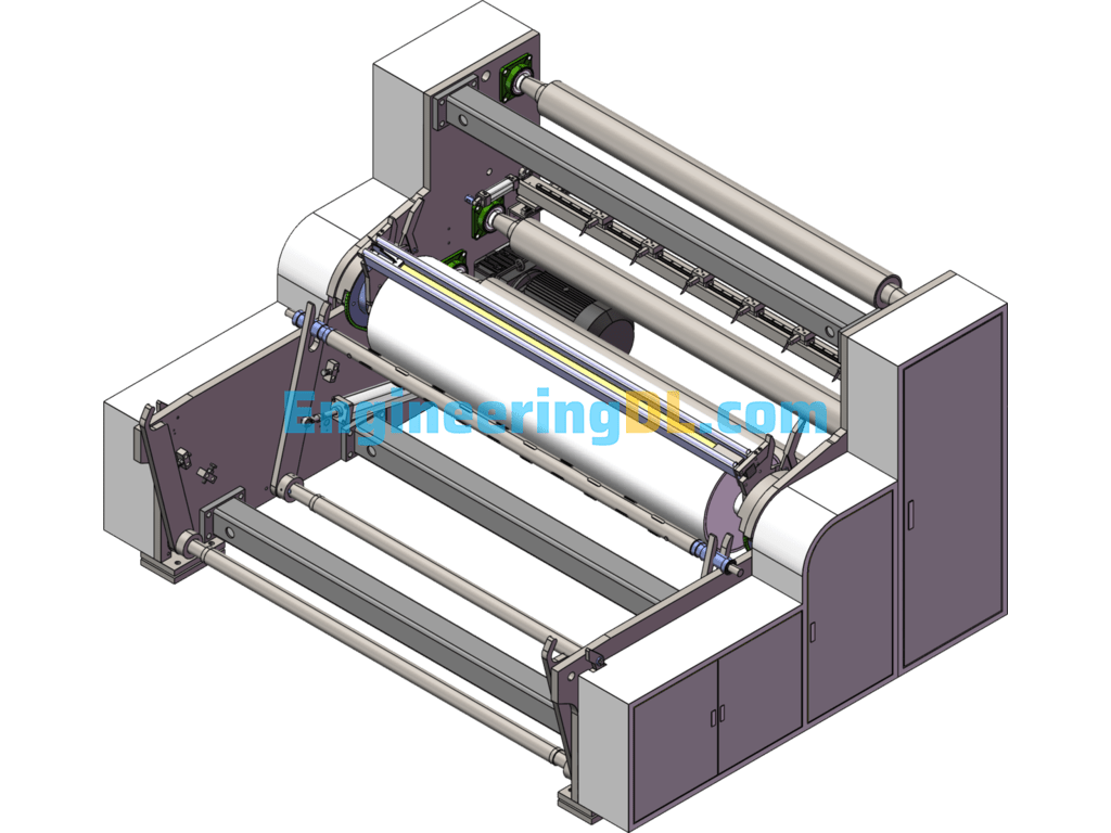 Automatic Winder Reel Changer SolidWorks Free Download