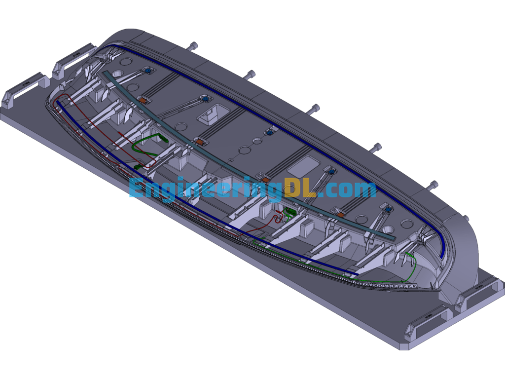 Rectifier Board Experimental Inspection Tool 3D Exported Free Download