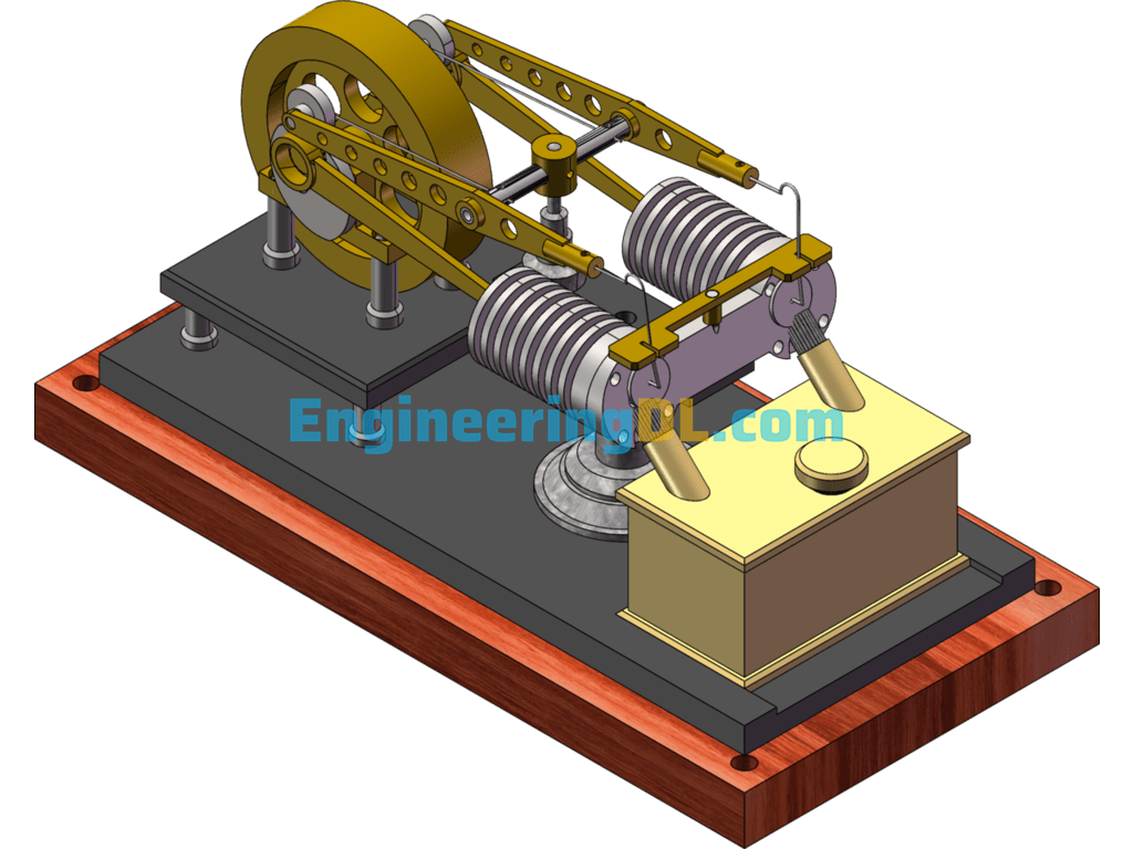 Stirling Engines SolidWorks Free Download