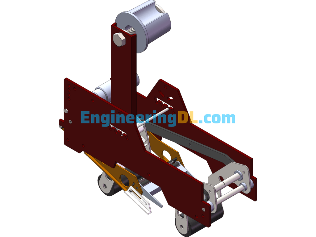 New Universal Sealing Machine (SolidWorks, CreoProE), 3D Exported Free Download
