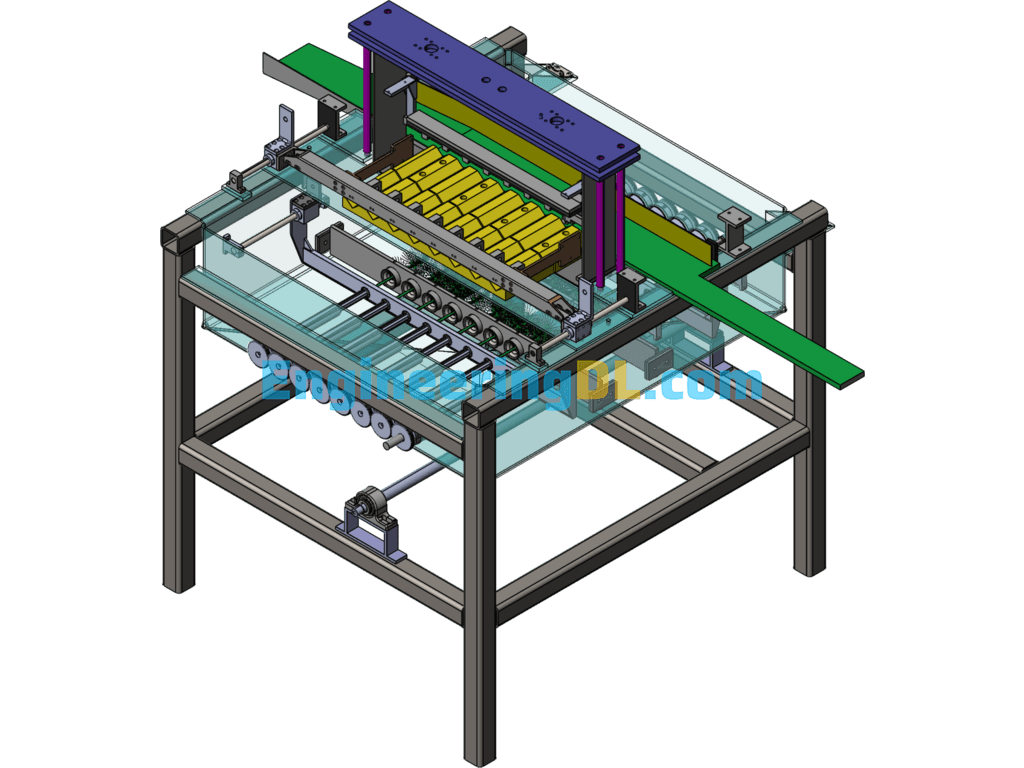 New Type Of Cleaning Machine SolidWorks Free Download