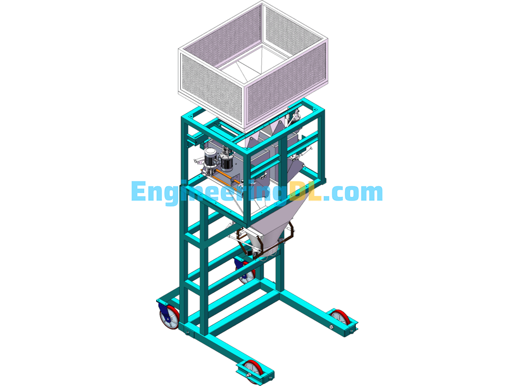 New Electric Packaging Machine SolidWorks, 3D Exported Free Download