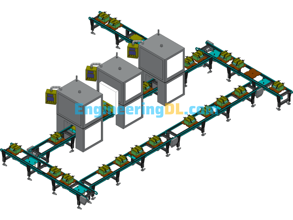 Square Shell Manual Welding + Visual Inspection SolidWorks, 3D Exported Free Download