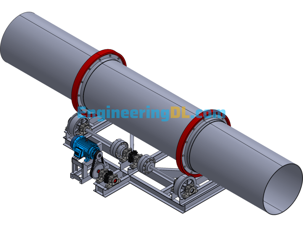Rotary Mill SolidWorks Free Download