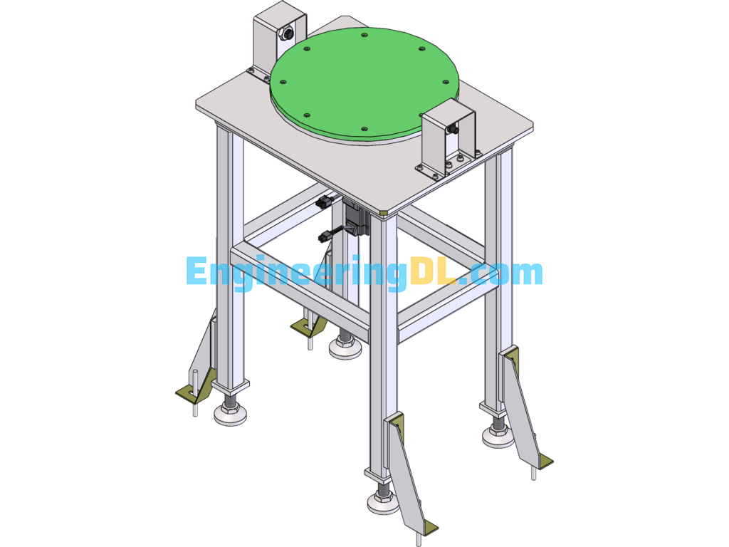 Rotary Positioning Table SolidWorks Free Download