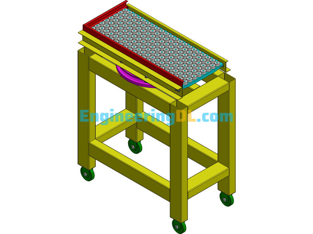 Rotating Ball Table SolidWorks Free Download