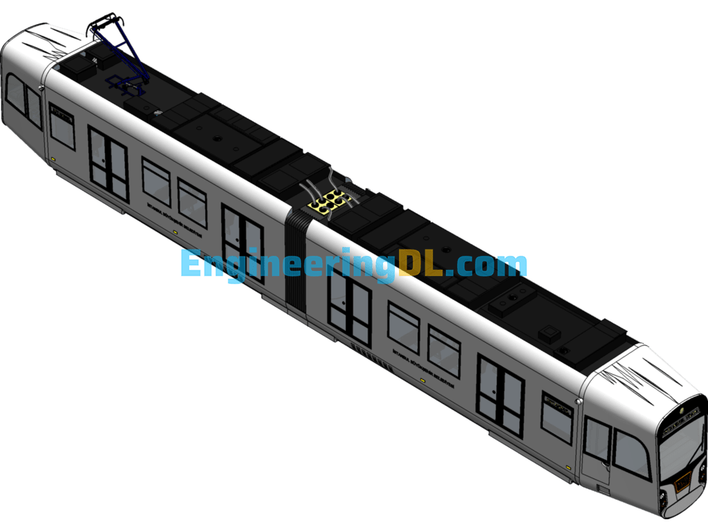 Tram SolidWorks, 3D Exported Free Download