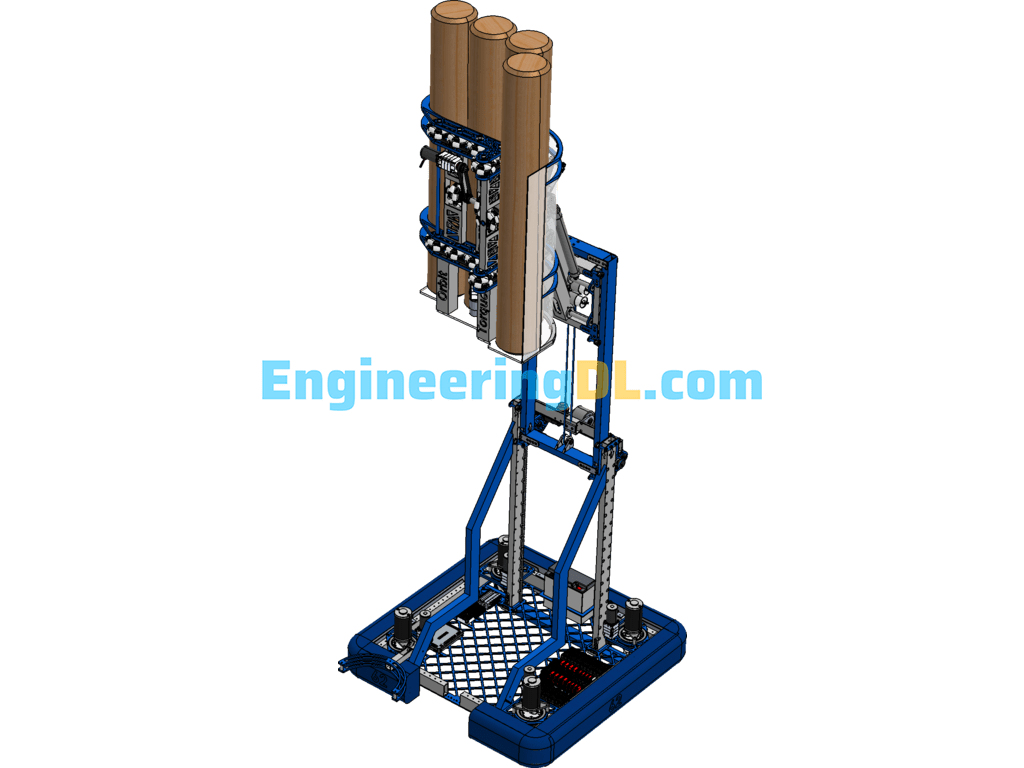 Wood Handling Machinery SolidWorks Free Download