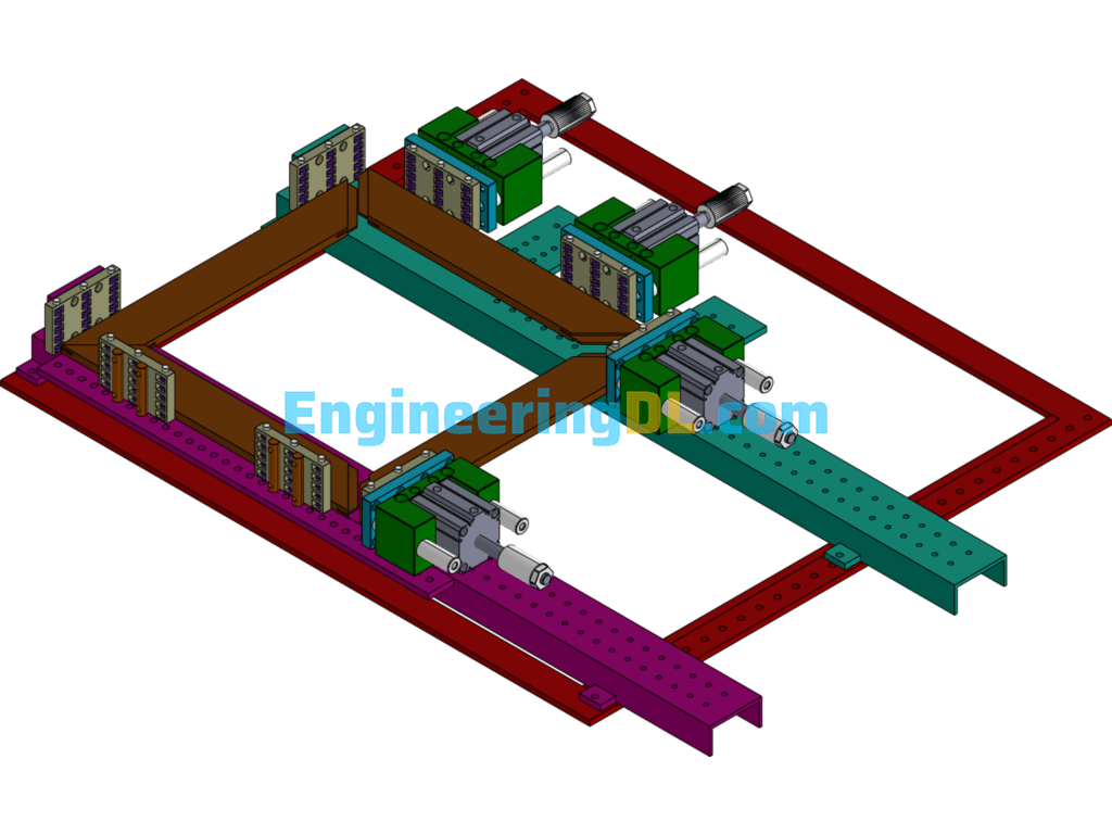 Woodworking Jig 3D Exported Free Download