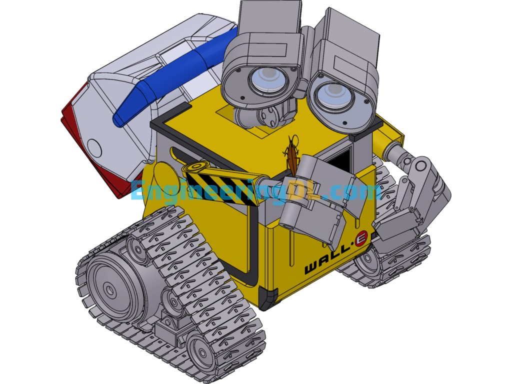 Robot Wally SolidWorks Free Download