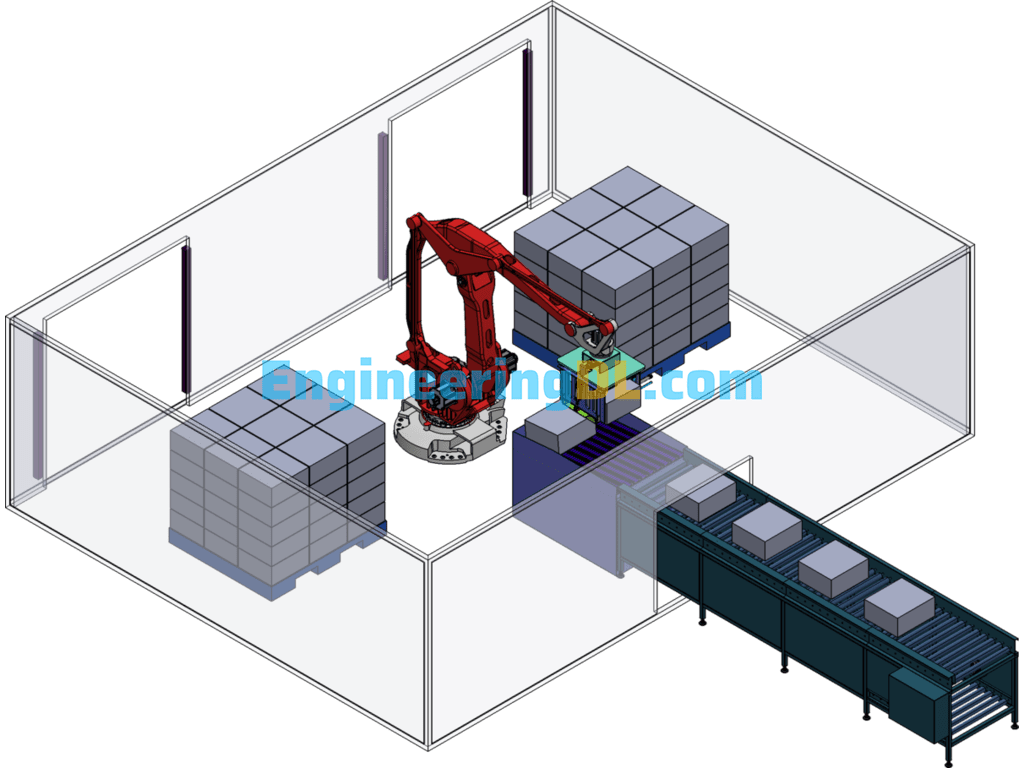 Robot Palletizing Solutions SolidWorks Free Download