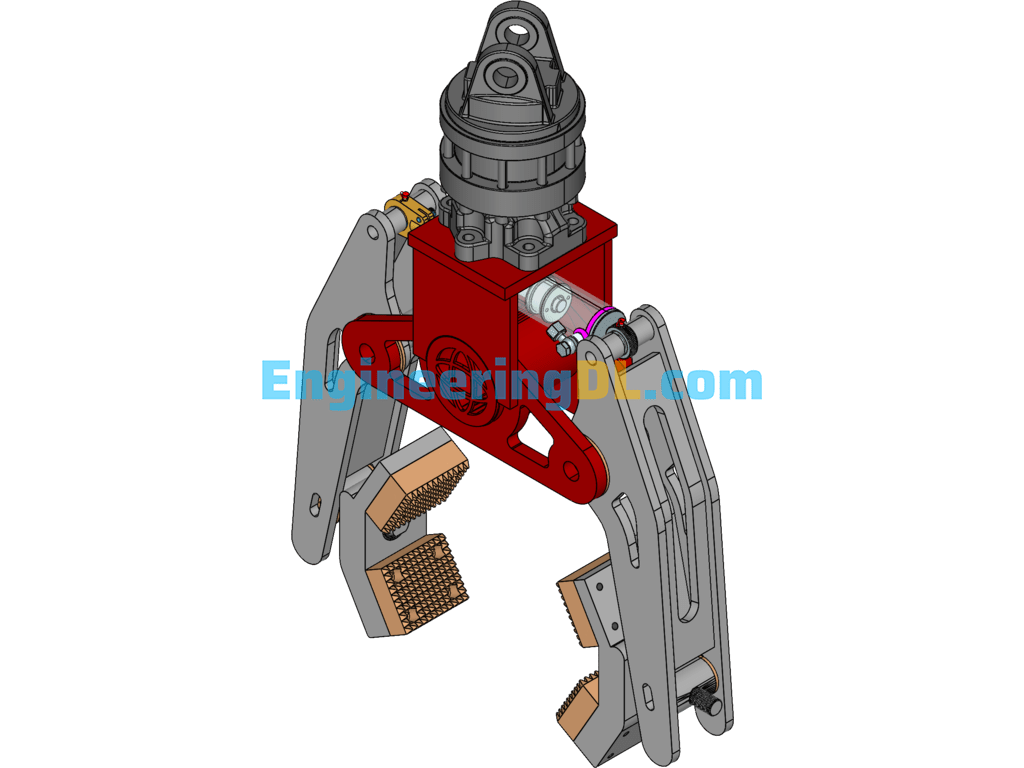 Mechanical Claw SolidWorks Free Download