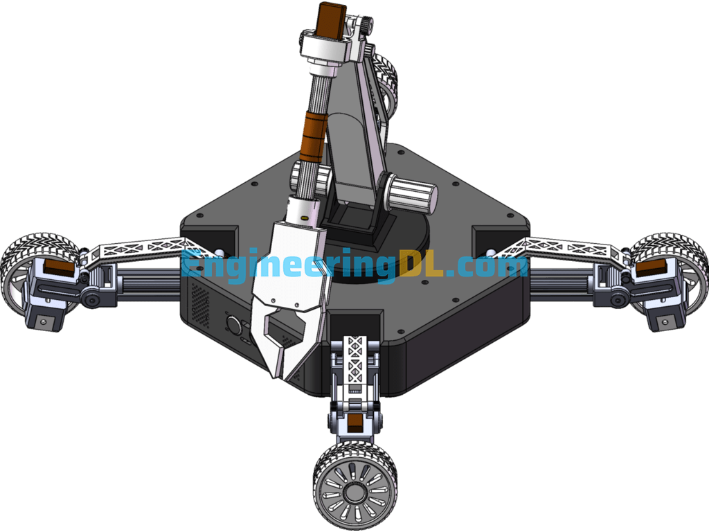 Mechanical Claw SolidWorks Free Download