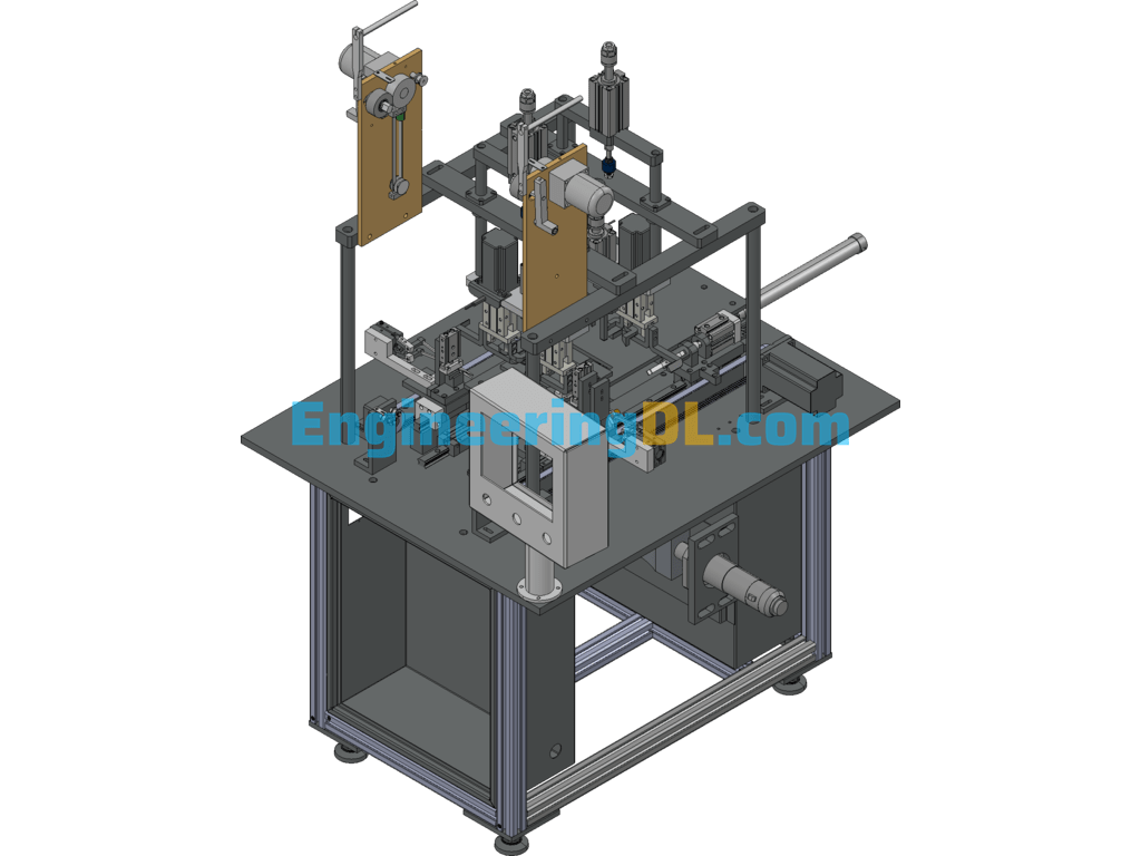 Cup Type Mask Double Wire Welding Machine 3D Exported Free Download
