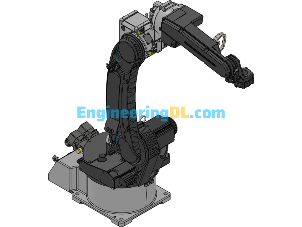 Panasonic Robot TM-1400. SolidWorks, 3D Exported Free Download