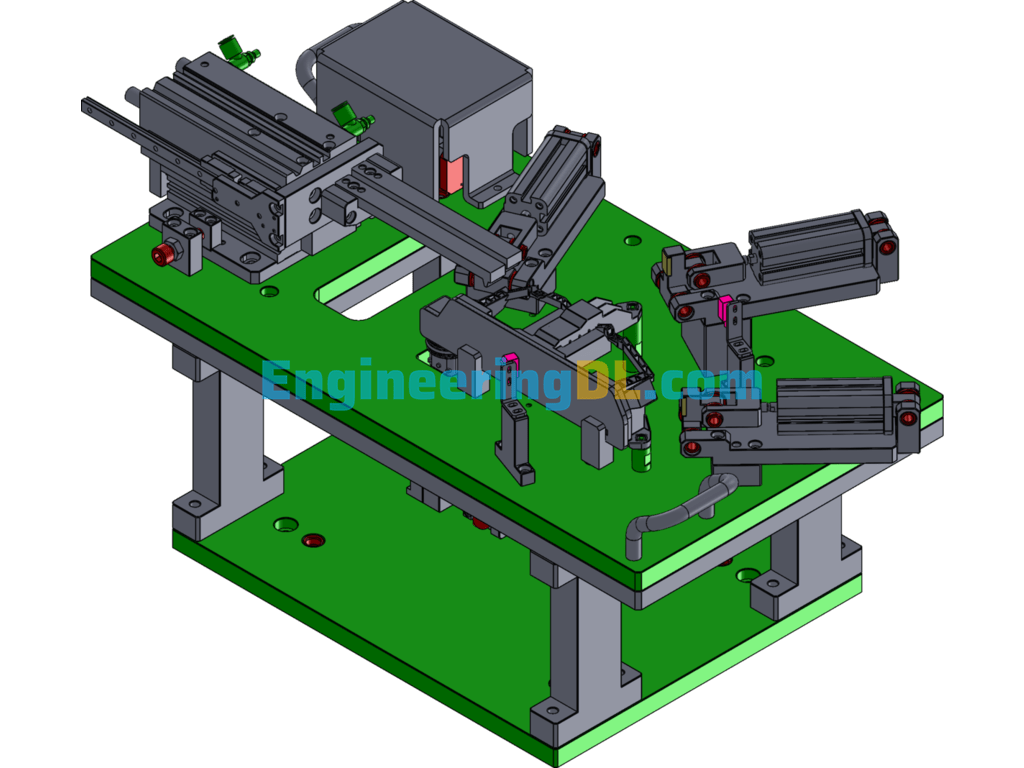 A Product Fixing Fixture SolidWorks Free Download