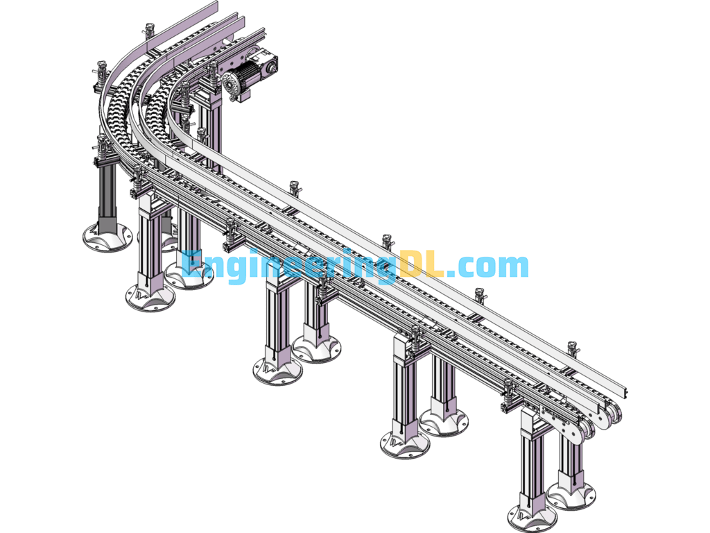 Flexible Conveyor SolidWorks Free Download