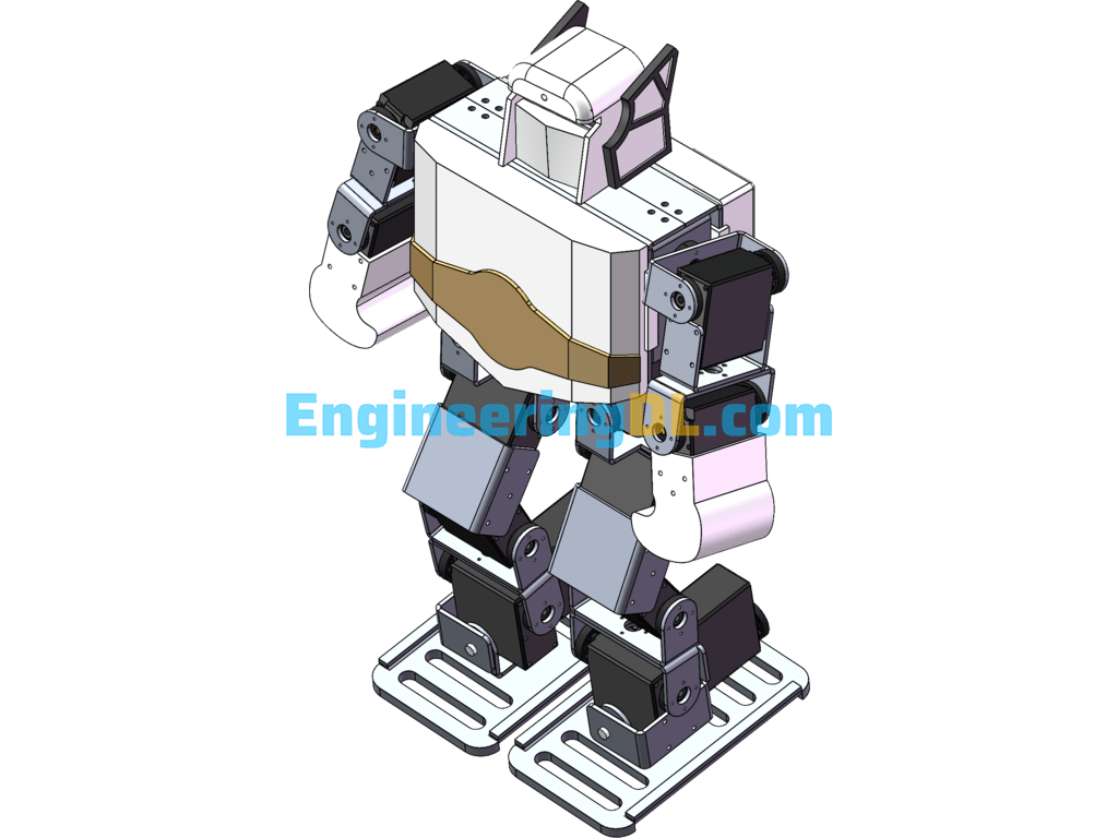 Fighting Robot Drawings SolidWorks Free Download