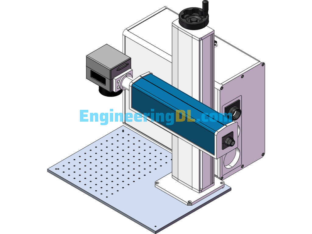 Desktop Fiber Laser Marking Machine SolidWorks Free Download