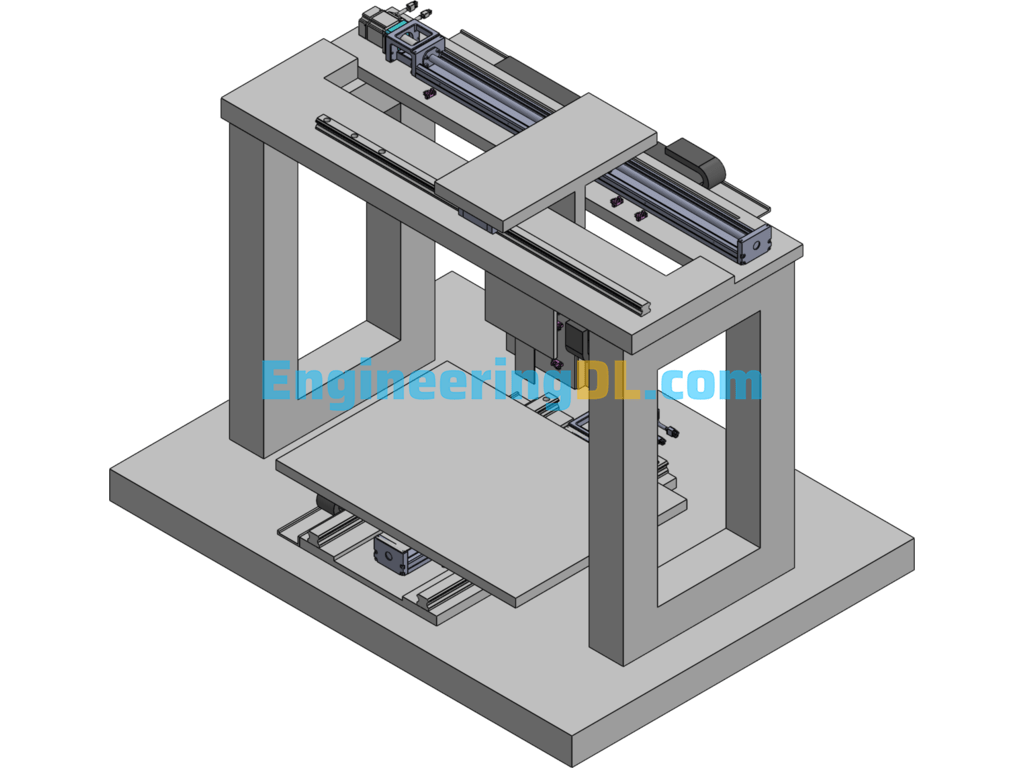 Module-Non-Contact 3D Inspection Equipment 3D Exported Free Download