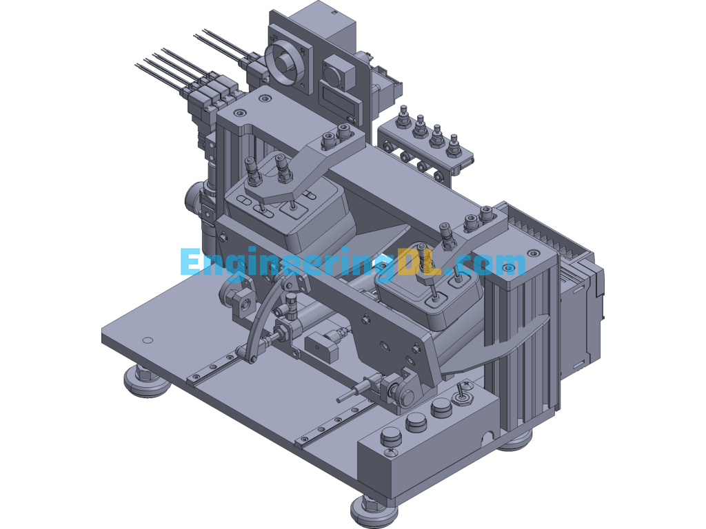 Omron Medical Equipment 3D Exported Free Download