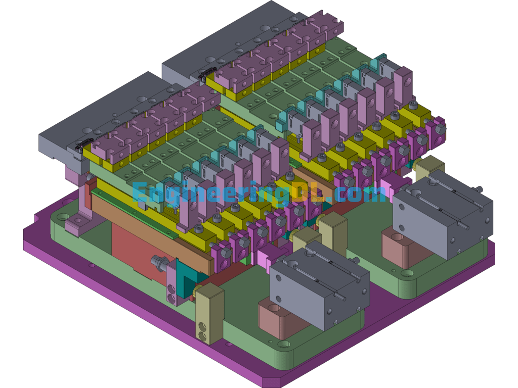 Airtight Mechanism Module 3D Exported Free Download
