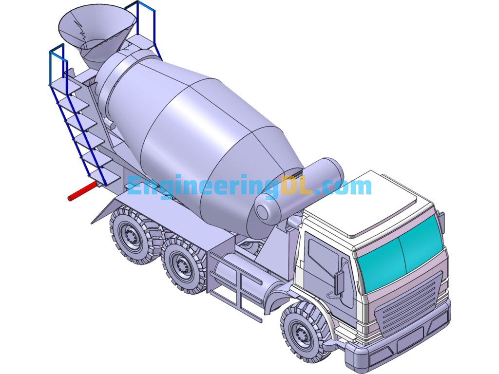 Cement Tanker SolidWorks Free Download
