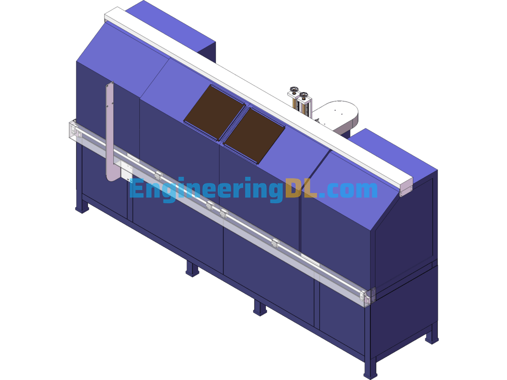 Specialized Machine For Automotive Wall Mounting Welding SolidWorks Free Download