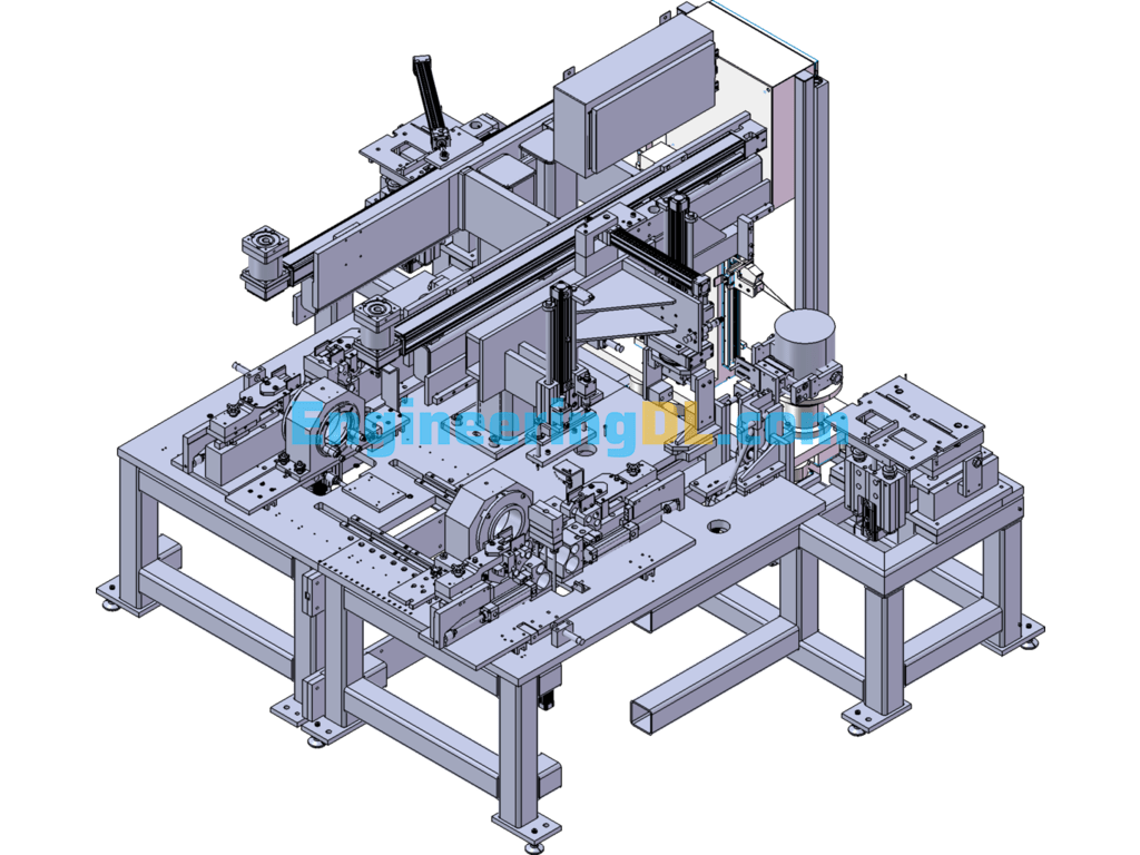 Automotive Module Assembly Equipment SolidWorks Free Download