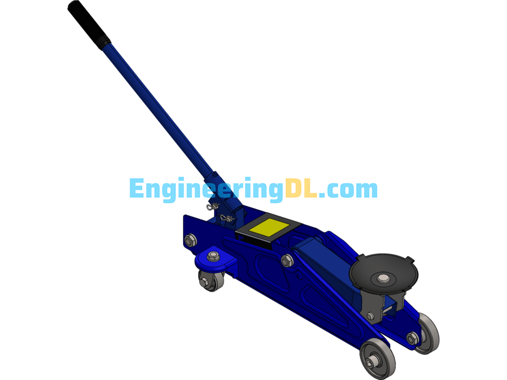 Hydraulic Jacks For Automobiles SolidWorks Free Download