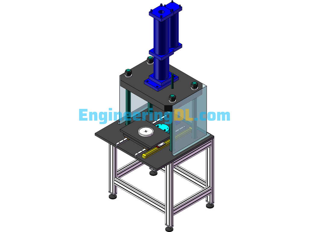 Car Audio Shell Molding Riveting Machine SolidWorks Free Download