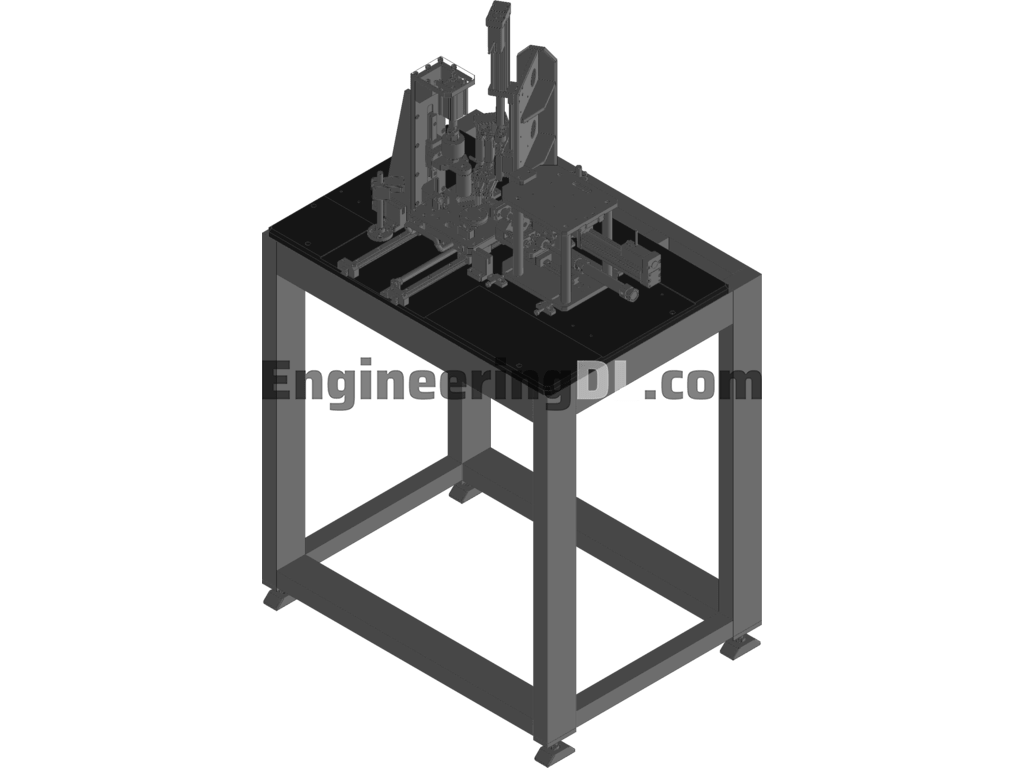 Auto Parts Dimensional Inspection Tooling 3D Exported Free Download