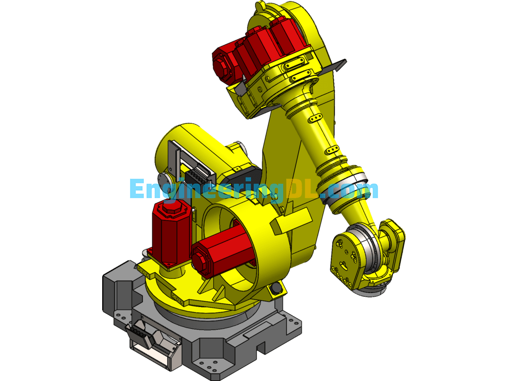 Frank 200F Robot Physical Mapping SolidWorks Free Download
