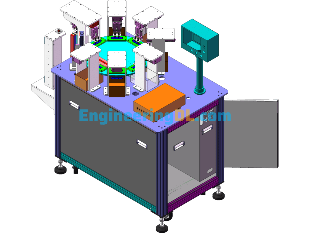 Measuring Copper Sheet Resistance Classification Machine SolidWorks, AutoCAD Free Download