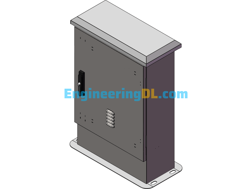 Naval Rotary Card Type Cable Transfer Box SolidWorks Free Download
