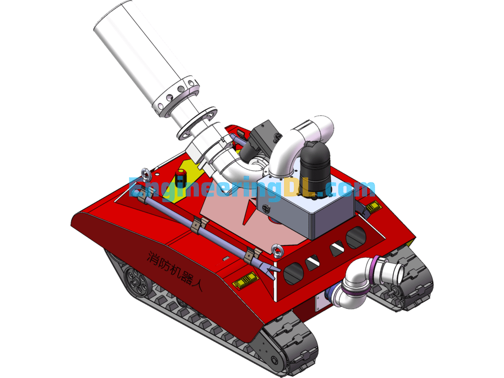 Firefighting Robots (SolidWorks, UGNX) Free Download