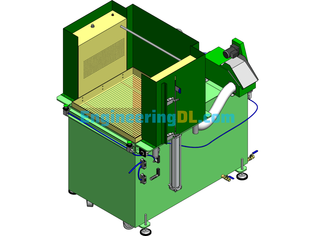 Washing Machine 3D Model SolidWorks, 3D Exported Free Download