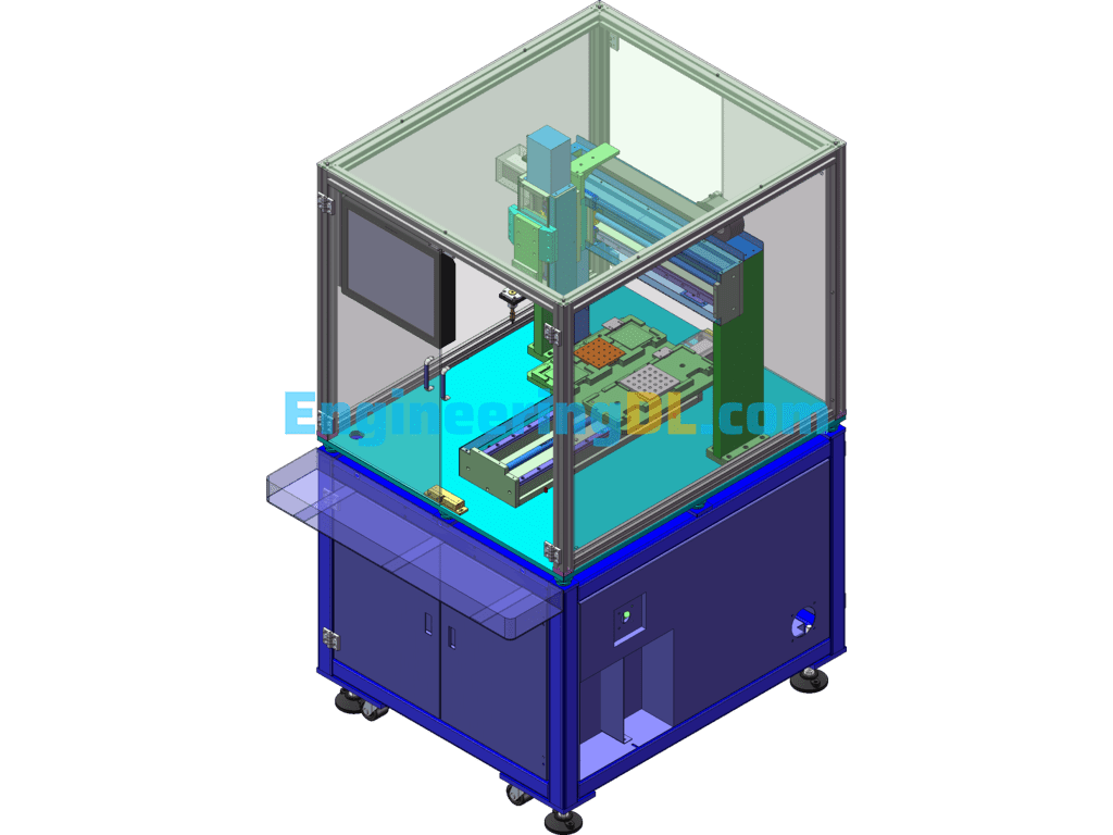 Automatic Filter Inspection Machine SolidWorks Free Download