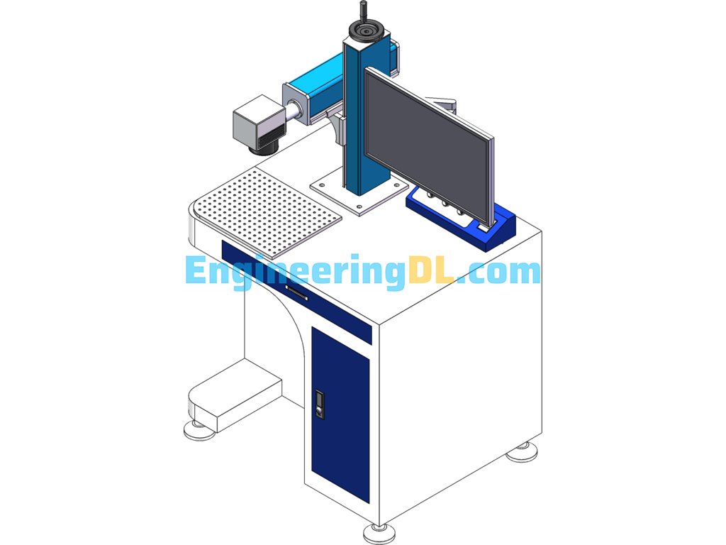 Laser Marking Machine SolidWorks Free Download