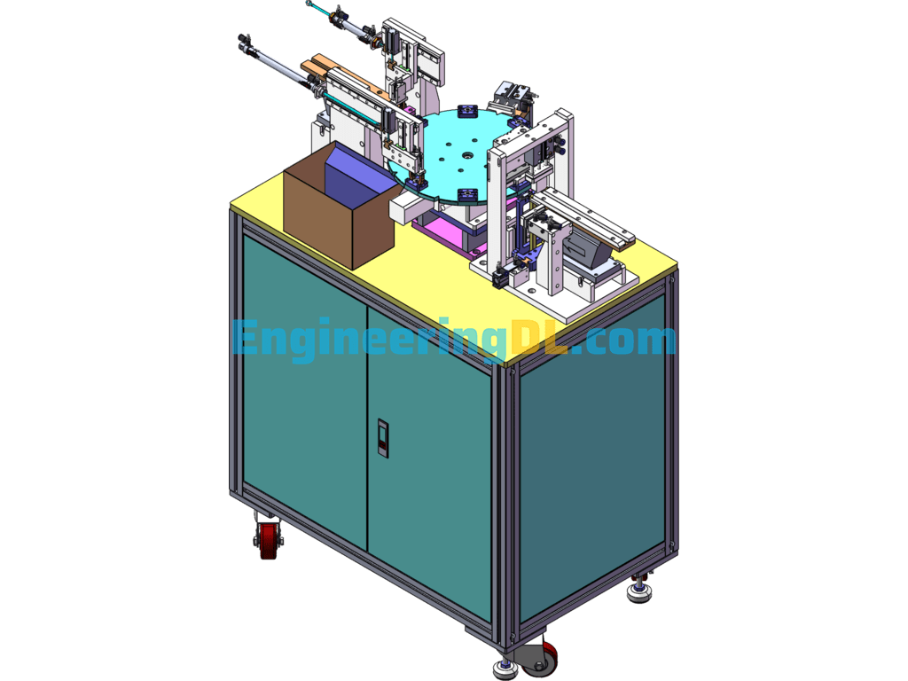 Lamp Bead Assembly Equipment, LED Lamp Bead Automatic Assembly Equipment SolidWorks, 3D Exported Free Download
