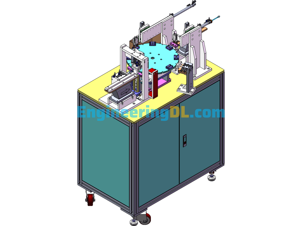 Lamp Bead Assembly Equipment, LED Lamp Bead Automatic Assembly Equipment SolidWorks, 3D Exported Free Download