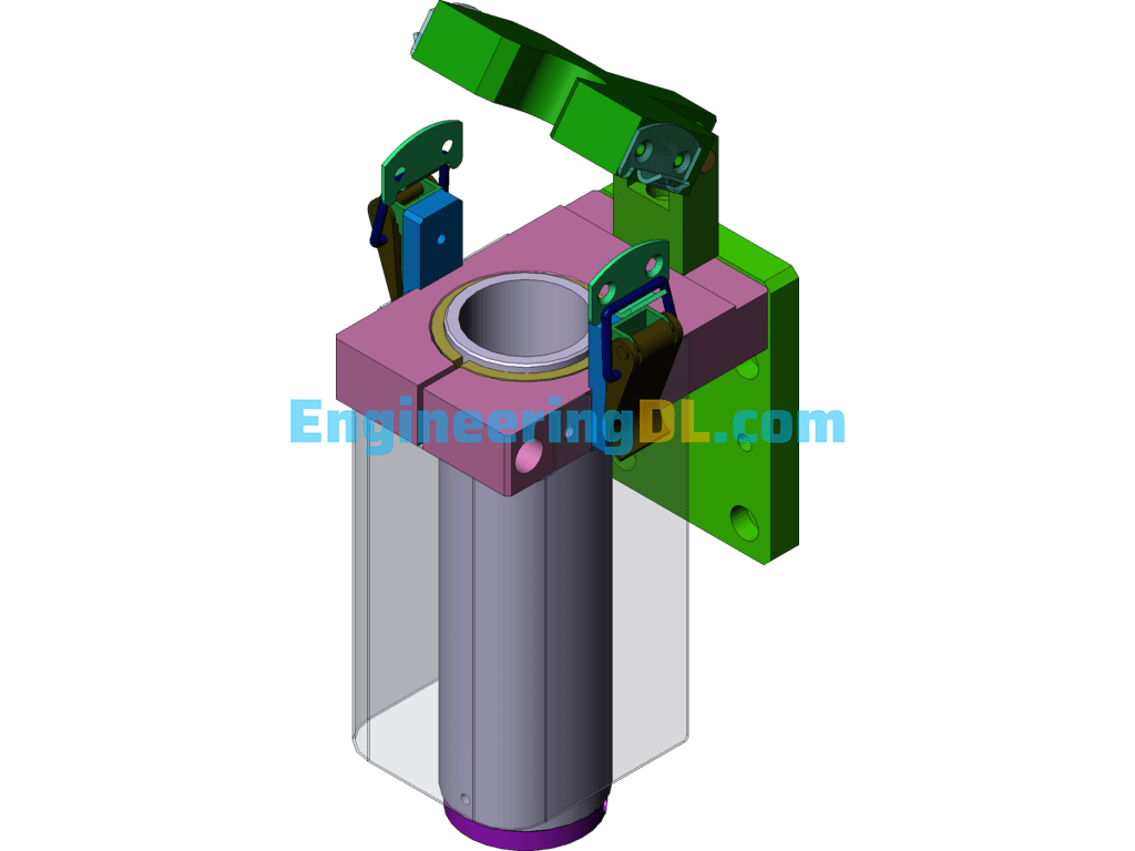 Dispense Head Production Drawings SolidWorks, AutoCAD Free Download